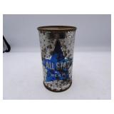 Vintage All Star Beer Green Bay WI Flat Top Beer