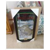 New Miller High Life Wolves Framed Bar Mirror