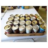 Lot of Vintage Beer Cans