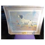 Vintage Kingsbury Llewellin Litho 29"x24" - Has