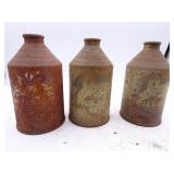 Lot of 3 Vintage Jung Pilsner Beer Random Lake WI