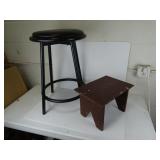 24" Stool and Foot Stool