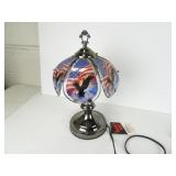 Patriotic Eagle Touch Lamp - New with Tag
