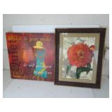 Set of Wall Hanging Decorators - 18x18 and 16x20