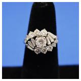 Platinum 2cttw diamond ring