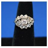 Platinum 2cttw diamond ring