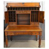 Victorian walnut plantation desk