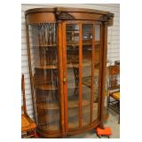 Winged griffin unusual round oak china