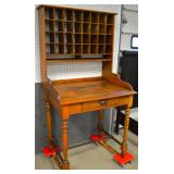32 box Post Office sorting desk
