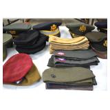 US & European hats & barets