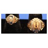 10K gold Richwood HS rings