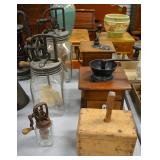 Daisey Churns & coffe grinders