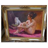OOC framed painting