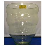 Pilgrim art glass w/label