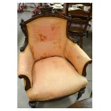 F Bosch crested 6pc Victorian parlor set