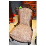 F Bosch crested 6pc Victorian parlor set