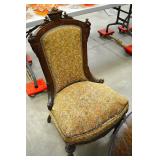 F Bosch crested 6pc Victorian parlor set