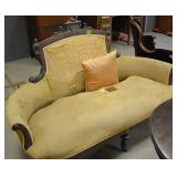 F Bosch crested 6pc Victorian parlor set