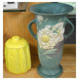 Roseville floor vase