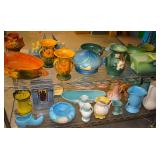 Hull, Roseville, Weller, McCoy pottery