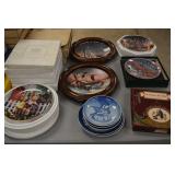 Many collector plates