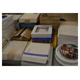 Many collector plates