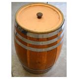 Oak advertising barrel Canada Dry