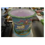 Monumental Minton majolica planter