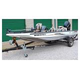 2010 Triton VT16 boat&trailer-as new