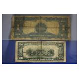 US Silver Certificate & Hawaii $20