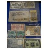 Foreign WW2 era currency