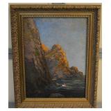 Listed artist C Myron Clark "Capri" 