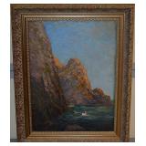Listed artist C Myron Clark "Capri" 