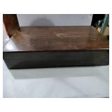 wooden box of trinkets