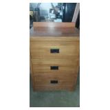 The Barn Furniture hand made small oak 3 drawer