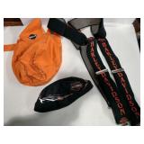 Harley-Davidson suspenders 52 in orange do rag