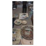 Oriental wooden plates , trays, decrotive