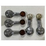 Old window crank handles