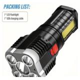 Rechargeable Tactical Super Bright LED Lithium