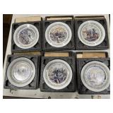 6 plates from the Lafayette Legacy Collection by