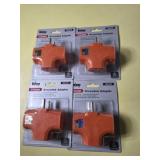 4 Grounded Adapters