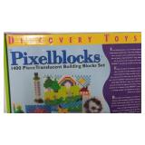 Large 1400 Translucent Pixelblocks Set From