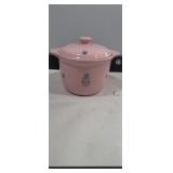Cronin oven bake Tulip bean pot marked usa small