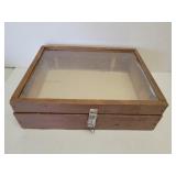 Handmade Display case 19x15x6 plexiglass top