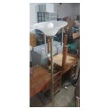 Brass base 5ft 6in floor lamp