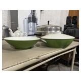 Vintage Nora Taki bowl and lidded dish