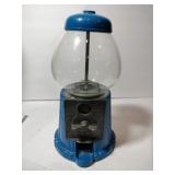 Blue bubble gum machine