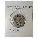 1926 standing liberty quarter