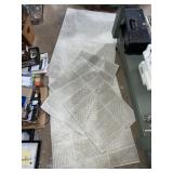 New area rugs, two 3 x 5, two 2.5x1.5
