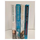 4 Danielle Steel hardcover books